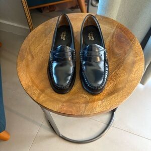 G.H. Bass & Co. Shiny Black Loafers